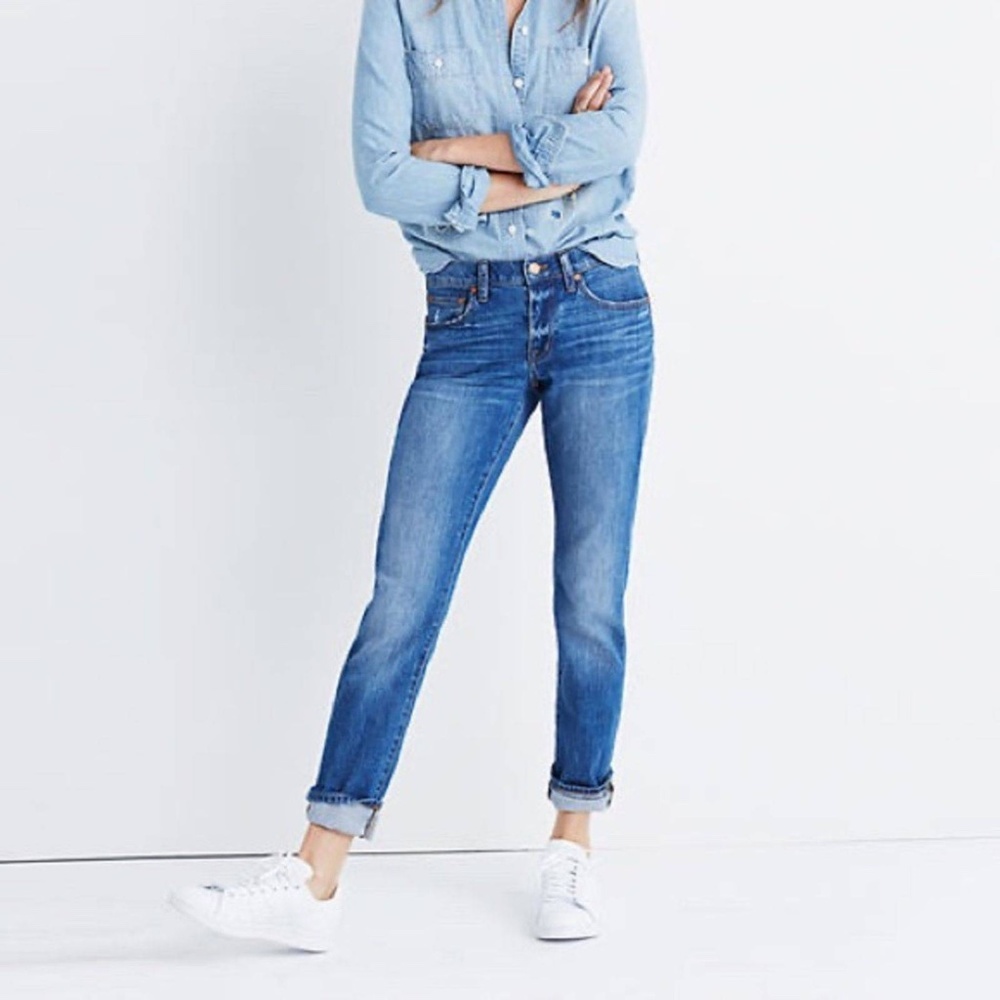 Madewell Slim Boyjean in Walton Wash. Size 30.